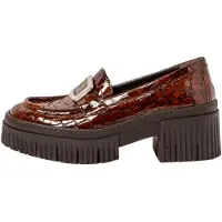 Art para mulher. 1137212OL003_023 Sapatos de couro 1372 York castanho (42), Marrom, 3 a 5cm, Nenhum, Casual, Clássico