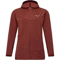 Salewa - Vestuário caminhada mulher - Puez Altavia PL Hd Jkt W Etruscan Red para Mulher - Tamanho M - Vermelho