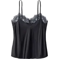 LASCANA Camisa de pijama preto