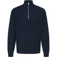 !Solid Pullover 'SDVian' azul escuro
