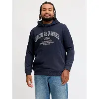 Jack & Jones Moletom Com Capuz Denver Logo Plus Size
