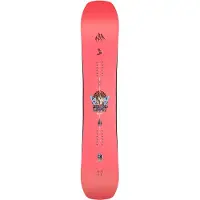 Jones - Snowboards - Women's Rally Cat 2027 para Mulher - Tamanho 148 cm - Rosa