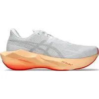 Asics Sapatilha de corrida 'Novablast 6' cinzento-prateado / branco