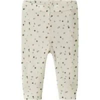 Name it Leggings 'NBFWOMI' verde escuro / roxo / branco lã