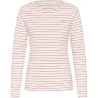 Kaffe Camisa 'Liddy' rosa claro / branco