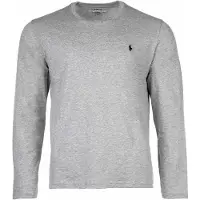 Ralph Lauren Pijama comprido cinzento / preto