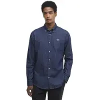 Barbour Camisa De Manga Comprida Denim Crest