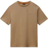 Napapijri Camisa 'NEDLES' castanho claro