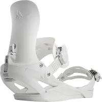 Jones Snowboards - Fixações snowboard - Nebula Fase Cloud White 2027 para Unissexo - Nylon - Tamanho L - Branco