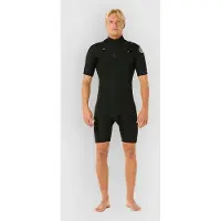 Rip Curl Fato De Neoprene De Manga Curta Com Fecho No Peito Dawn Patrol Spring 2/2 Mm
