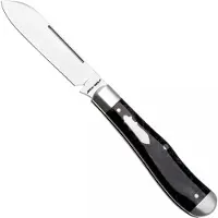 Jack Wolf Knives Jack Wolf Gateway Eureka EUREK-01-KIR-BLK-ICE Satin 14C28N, Black Ice Kirinite, Knivesandtools Exclusive navalha