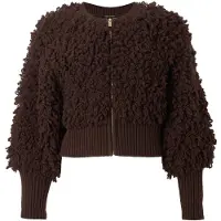 Armani Exchange Casaco de malha castanho escuro