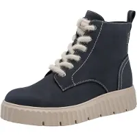 Tamaris Botim com fivela azul noturno