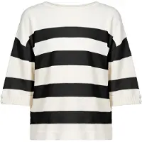 Imily Bela Pullover preto / branco