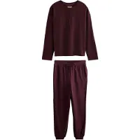 Next Pijama borgonha