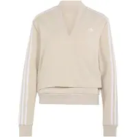 Adidas Casaco em moletão 'Adiluna Season 2 Superstar' bege / branco