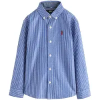 Next Camisa azul / branco
