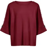 Imily Bela Pullover borgonha