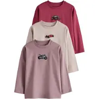 Next Camisola greige / malva / rosa escuro / preto