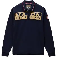 Napapijri Camisa 'ARCHIVE' bege / navy