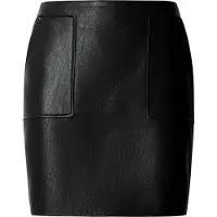 Pepe Jeans para mulher. PL9011962 Saia Lina preta (XS), Preto, Casual, Poliéster