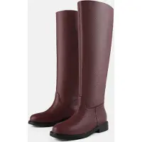 L37 HANDMADE SHOES Bota 'MR JONES MAXI' borgonha