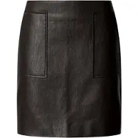 Pepe Jeans para mulher. PL9011962 Saia Lina castanha (S), Marrom, Casual, Poliéster