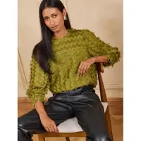 Love & roses Blusa kiwi