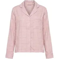 Hunkemoller Camisa de pijama marfim / caramelo / rosa escurecido