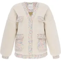 IZIA Casaco de malha offwhite
