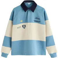 Next Sweatshirt ecru / navy / azul céu / kiwi