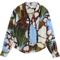 Next Blusa ecru / azul claro / oliveira / bordeaux