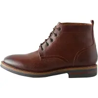 Next Botas com atacadores castanho