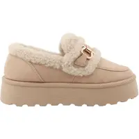 Tom Tailor Sapato Slip-on areia