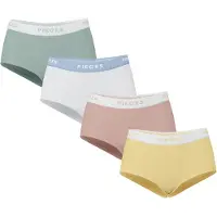 Pieces Calcinhas Logo Lady 4 Unidades