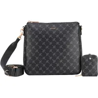 JOOP! Mala de ombro ouro / cinzento claro / preto