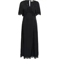 Cream Vestido preto