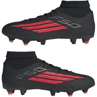 Adidas Botas de Futebol de Cano Médio F50 League — Piso Mole