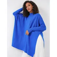 Big Dart Pullover 'Pullover' azulado