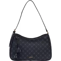 JOOP! Mala de ombro 'Cortina 1.0 Xara' azul noturno / branco