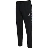 Hummel Calças de desporto 'Authentic' cinzento / preto / branco