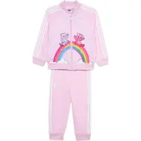 Adidas Originals Fato de jogging 'SST' lilás / rosa claro / vermelho / branco