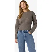 Noisy May Pullover acastanhado