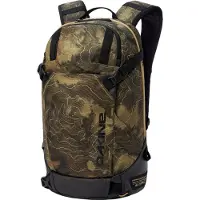 Dakine - Mochilas ski/snowboard - Heli 2.0 Backpack 12L Earth Topo para Unissexo - Caqui