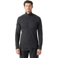 Helly Hansen para homem. 34611 Camisola meio fecho HP cinza (XL), Casual, Esportivo, Poliéster