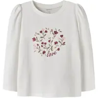 Name it Camisola 'NMFOceatu' verde pastel / cor-de-rosa / vermelho / branco