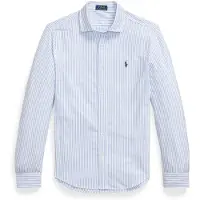 Ralph Lauren Camisa clássica azul claro / branco