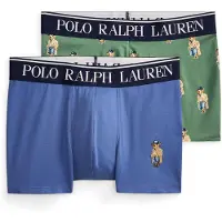 Ralph Lauren Boxers azul real / mocha / verde