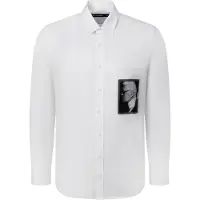 Karl Lagerfeld Camisa preto / branco