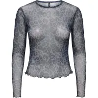 ONLY Camisa 'ONLNOX' cinzento / cinzento claro